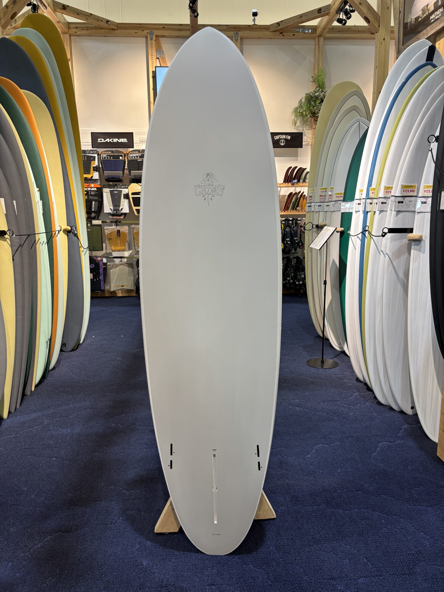 crime キールフィッシュ6.2 キールフィン付き　WAX不要　送料込み CRIME クライム KEELFISH キールフィッシュ ソフトボード