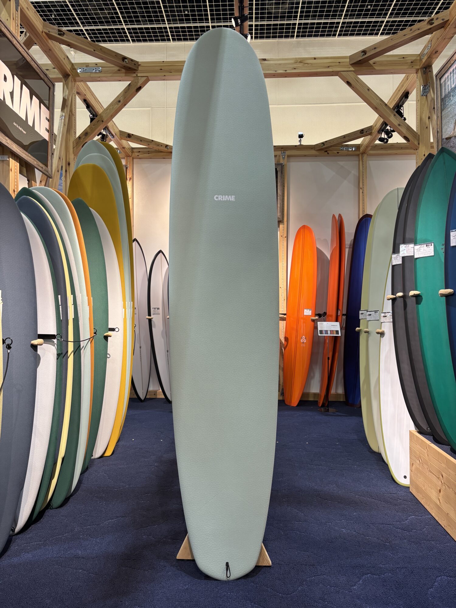 CRIME/クライムサーフボード】話題のワックス不要ボード⁉宮崎青島店
