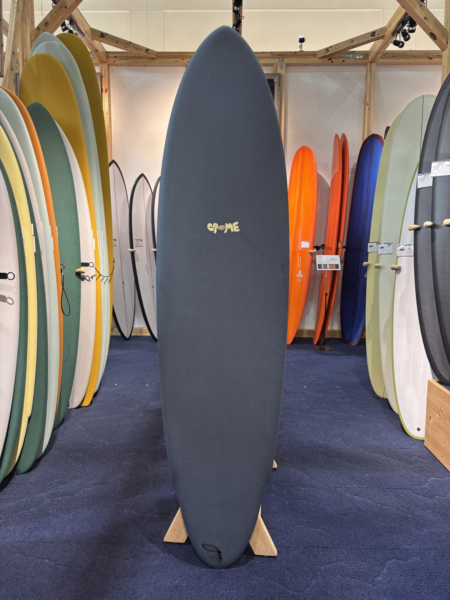 CRIME/クライムサーフボード】話題のワックス不要ボード⁉宮崎青島店