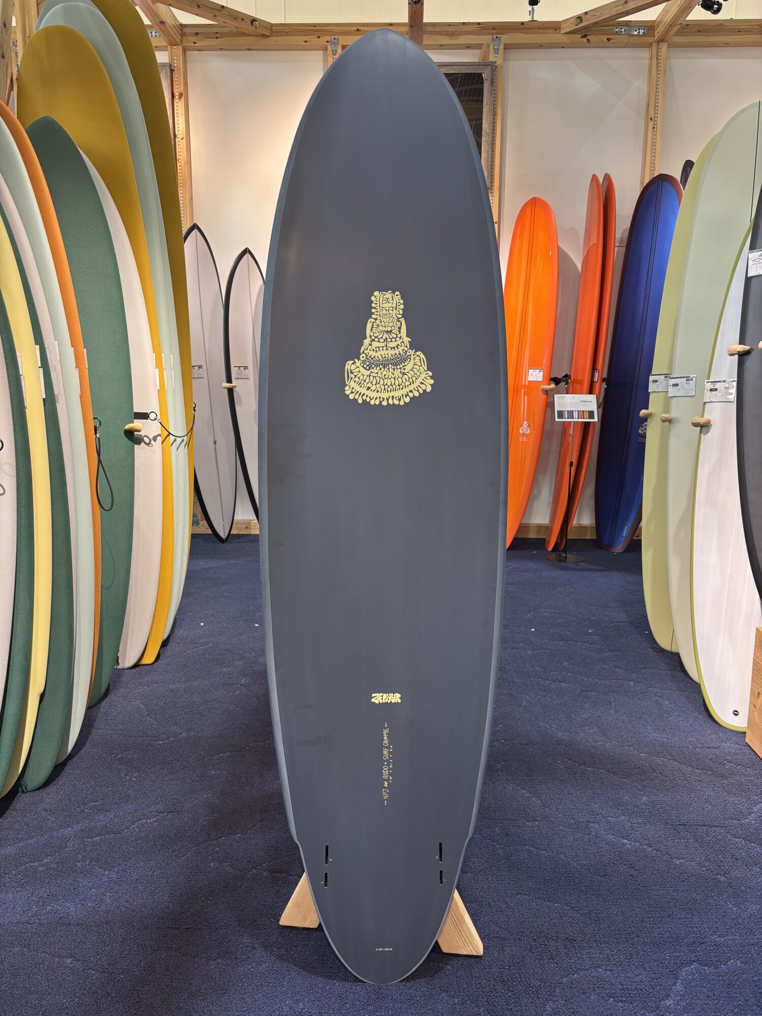 CRIME/クライムサーフボード】話題のワックス不要ボード⁉宮崎青島店