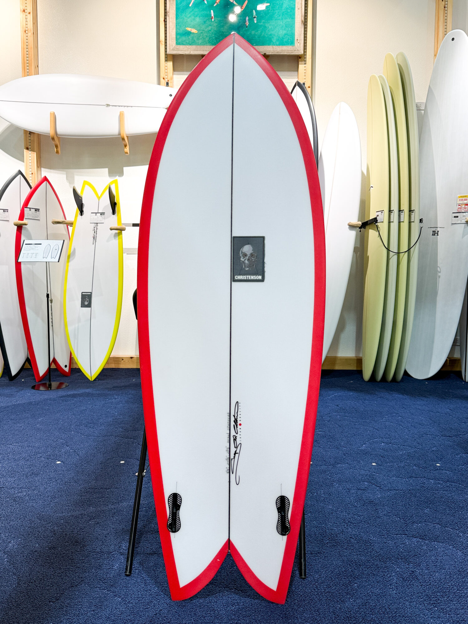 クリステンソンサーフボード USED】CHRISTENSON DEAD SLED 9'5
