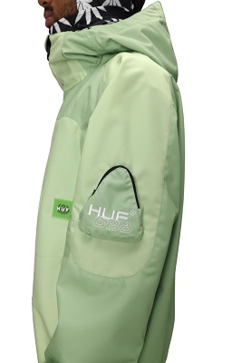 686×HUF” HUF DOUBLE H SHELL JKT / PT】2025-2026モデルスノーウェア