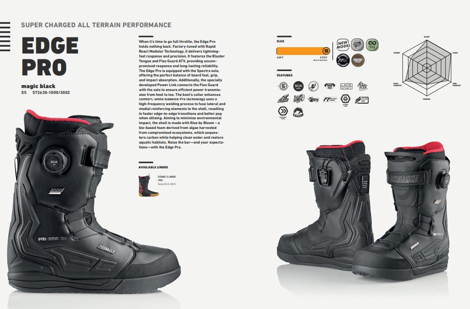 DEELUXE EDGE PRO・ディーラックス エッジプロ】新登場！2026-2027