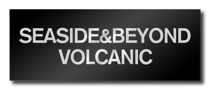 0YrInsbw - SHOP NEWS | ムラサキスポーツオンラインストア 通販 Black gradient banner with large silver text reading 'SEASIDE & BEYOND VOLCANIC'.