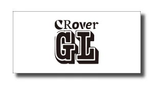 Logo with the word 'CROver' above bold, overlapping 'GL' lettering.