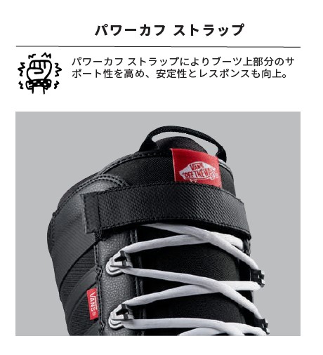 スクリーンショット 2026-08-13 164301 - SHOP NEWS | ムラサキスポーツオンラインストア 通販 Boot with power cuff strap; close-up shows Velcro strap improving ankle support and responsiveness for stability.