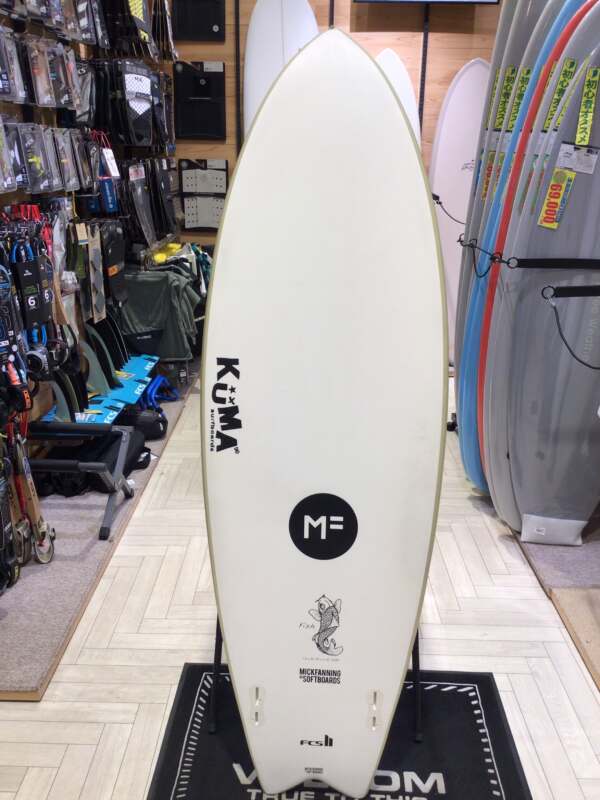 MICKFANNING SOFTBOARDS】KUMA FISH5'8 | ムラサキスポーツの中古