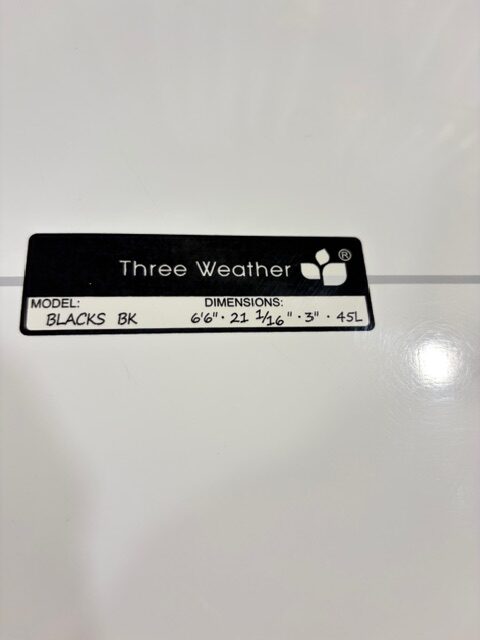 THREE WEATHER】BLACKS 6'6” | ムラサキスポーツの中古バリュー