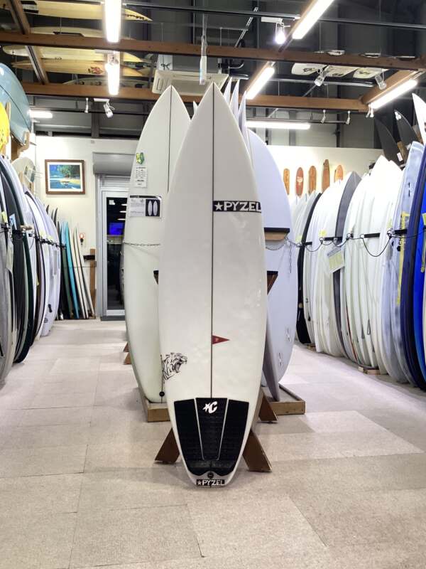 極上 Pyzel Power Tiger 5’8 パイゼル パワータイガー 千葉 PYZEL】POWER TIGER 5'8 | ムラサキスポーツの中古バリューサーフボード