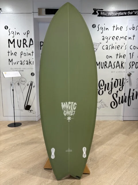 MAGICCARPET】 DARKWATERDAGGER5'8 新品未使用品 | ムラサキスポーツの