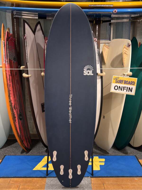 THREE WEATHER】SOL 6'6 | ムラサキスポーツの中古バリューサーフボード