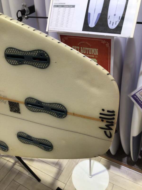 chilli】CHENNYPEPPA5'6 | ムラサキスポーツの中古バリューサーフボード